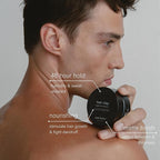 Jack Henry Premium Hair Clay for Men - Matte Finish, All Day Hold, Low Shine, Hair Styling Clay for All Hair Types - Natural, Organic Award Winning Formula - Natural Scent (1.6 oz)