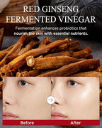 Bonyongo Red Ginseng Vinegar Eye Cream – Anti Aging Eye Treatment Cream for Youthful Radiant Skin - Wrinkle Improvement with Fermented Red Ginseng - Korean Skincare, 1.01oz.