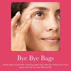 100% PURE Coffee Bean Caffeine Eye Cream Refresh & Hydrate Under Eye Treatment Reduce Puffiness, Dark Circles, Wrinkles with Green Tea, Rose Hip, Vitamin E - Youthful Vibrant Eyes - Vegan - 1 oz