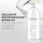 Nexxus Clean and Pure Clarifying Shampoo and Conditioner 2-Pack With ProteinFusion, for Nourished Hair Paraben Free 33.8 oz