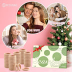 100 Pcs Thick Seamless Tan Hair Ties, Ponytail Holders Hair Accessories No Damage for Thick Hair Christmas Gift(Light Blonde Colors)