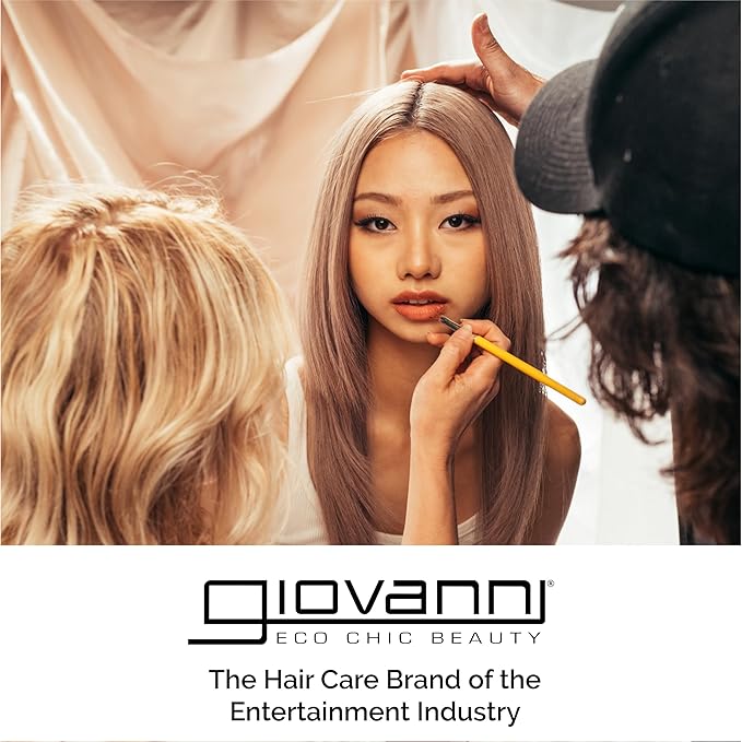 GIOVANNI 2chic Ultra-Volume Shampoo - Daily Volumizing Formula with Papaya & Tangerine Butter, Promotes Weightless Control for Fine Limp Thin Hair, No Parabens, Color Safe - 24 oz