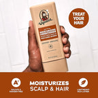 Dr. Squatch Natural Hair Bundle for Men - Healthy, Full Looking Hair - Wood Barrel Bourbon Shampoo (11 fl oz), Wood Barrel Bourbon Conditioner (11 fl oz)