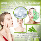 10 Sheets Face Masks Skincare O2 Bubble Green Tea Face Mask, Cleaner Bubble Sheet Masks Foaming Purifying Facial Mask for Pores, Moisturizing Spa Face Masks Skin Care For All Skin Type