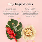 Spongellé White Ginger Hawaiian Buffer | Body Wash Infused Sponge with Awapuhi & Kukui Nut Oil | Exfoliates & Hydrates | 14+ Uses