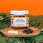 Body Scrub, Exfoliating-Nourishing-Refreshing-Smoothing Body Care 21 oz. (21 oz, African Black Soap)