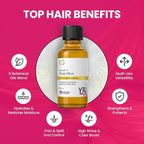Velo Botanic5 Revitalizing Hair Oil | Hydrates & Smooths Frizz, Concentrated High Shine with Wild Camellia | Nourishes & Strengthens, Restores Moisture | Silky Oil for All Hair Types