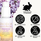 Pacifica French Lilac Perfumed Hair & Body Mist, Alcohol-Free Spray Designed For Head-To-Toe Wear, Vegan & Cruelty-Free, 6 Fl Oz