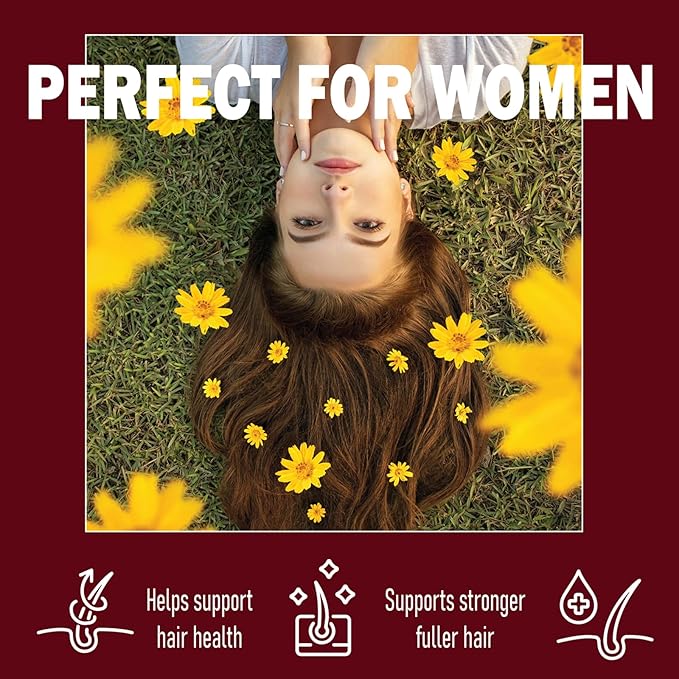 Lumin Hair Growth Gummies – Biotin, Vitamins & Plant Extracts, Supports Healthy Hair Growth & Strength, Skin & Nail Care - Mixed Berry Flavor, 60 Gummies