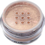 Adobe Glaze Copper Bronze Light Red Pink Loose Eyeshadow Powder Pigment, Single Glitter Mineral Dust Jar Pot, Vegan, Talc & Paraben Free, No Animal Testing & Cruelty Free