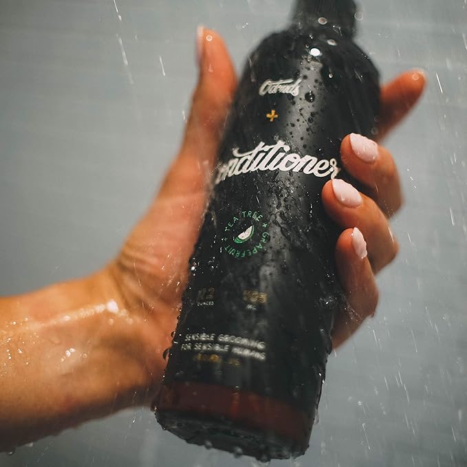 O'Douds Natural Hair Conditioner - Ultra Hydrating for Hair & Scalp - Plant-Based, Sulfate & Paraben Free Conditioner - Tea Tree & Grapefruit Scent, 12 oz.