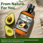 Mayan's Secret - Avocado Oil For Hair and Skin - Natural Dry Skin Face Moisturizer - Collagen Boosting for Aging Skin Combat Fine Lines and Wrinkles