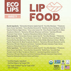 Eco Lips Lip Food - Nutrient Dense & Organic Lip Balm (Nourish, Plump and Protect)