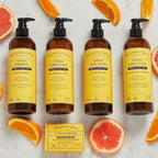 Pharmacopia Citrus Conditioner - Natural Scalp Moisturizer, Vegan & Cruelty-Free Hair Care with Shea Butter, Aloe Vera, Jojoba Oil, and Olive Leaf Extract for Dry Hair Treatment and Detangling, 16 oz