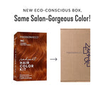 Madison Reed Radiant Hair Color Kit - 7RC Light Ginger Red with Copper Tones (Carrara Crimson) Vivid Color Permanent Hair Dye, PPD-Free & Ammonia-Free, 2 Pack