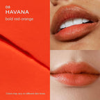 Melixir Vegan Lip Butter (12 Colors), Hydrating Tinted Lip Balm Stick, Bee-Free, Petrolatum-Free, Plant-Based, Moisturizes Dry & Chapped Lips With Shea Butter, Sheer, Natural Finish - #08 Havana