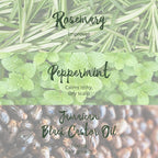 Tropic Isle Living Rosemary Mint Shampoo, 8 oz - Gently Cleanses and Nourishes Hair from Root to Tip, Free from Harmful Ingredients, Cruelty-Free, Suitable for All Hair Types