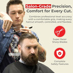 Suvorna 5.5″ Professional Hair Cutting Scissors - Razor Edge Barber Scissors for Hair Cutting - 5.5" Japanese Steel Hair Cutting Shears for Professionals and Homeuse - Hair Shears for Women & Men