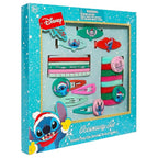 Luv Her Disney Lilo & Stitch Girls' Hair Accessories Set - 20 Pack Christmas Stitch - Includes 3 Barrettes, 4 Snap Clips, 5 Elastics, 8 Terry Ponies - Everyday Wear, Special Occasions, Ages 3+