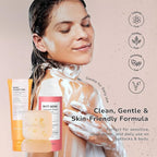 Butt Acne Clearing Set: Butt Acne Lotion + Acne Soap + Body Acne Scrub for Breakouts on Butt, Thighs, Back & Chest, KP Bumps, Clogged Pores & Rough Buttocks – Exfoliate, Cleanse & Smooth