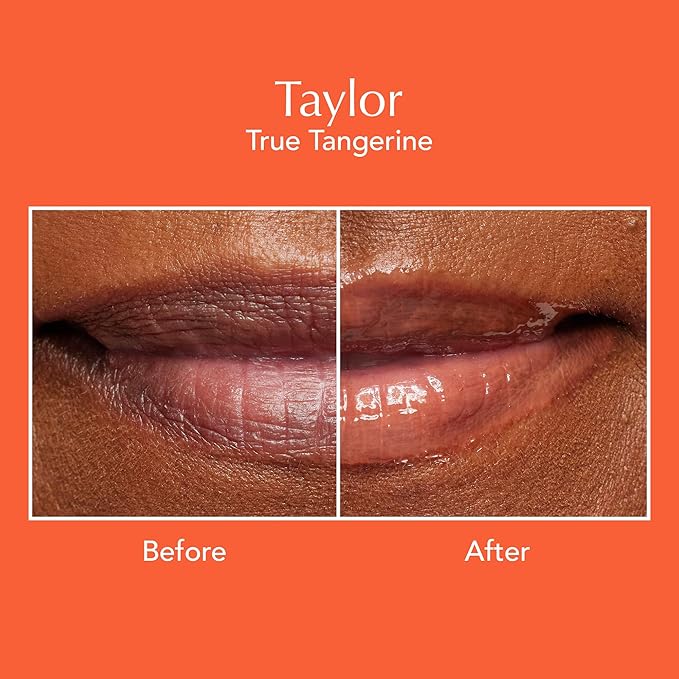 Thrive Causemetics Sheer Strength Lip Plumping Peptide Gloss, Lip Plumper with Vitamin E, Peptides, Plumps, Smooths & Hydrates Lips, High Shine, Vegan & Cruelty Free, Taylor (True Tangerine)