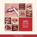 Runway Rogue Silk Glam Liquid Lipstick, Long Wear Frosted Pale-Pink Lipstick, ‘Trophy Wife’