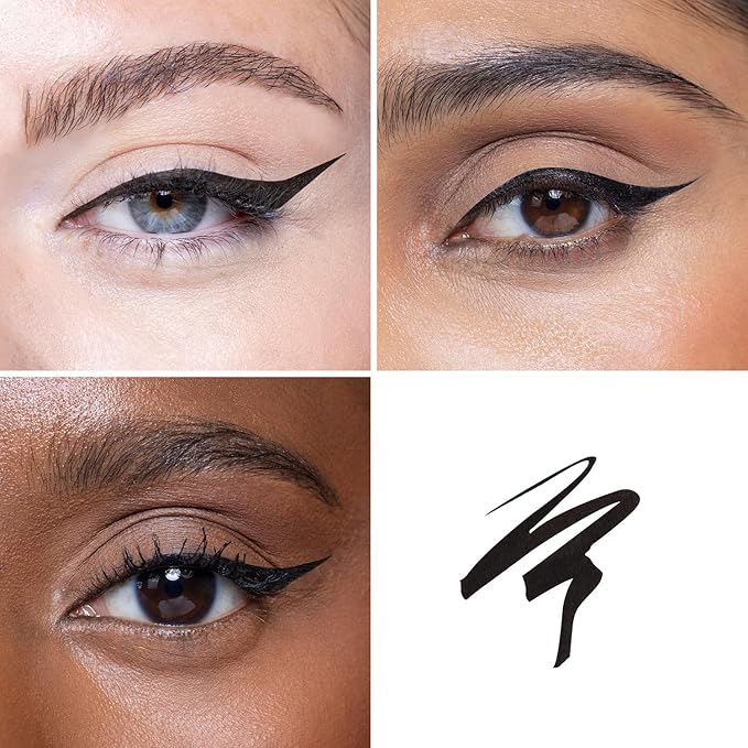 OFIR Eye Edge Liquid Eyeliner Pen | Water and Smudge Proof | Long Lasting Matte Finish, Soft Tip with Bold Pigment | Cruelty Free Formula | Black Eyeliner for Women | Onyx - Black | 0.04 Fl Oz