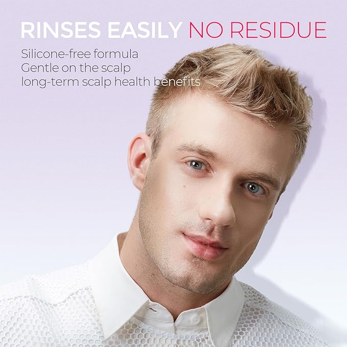 TYMO Clarifying Shampoo for Women Men, Natural Formula Shampoo Powder for Deep Clean, Nourishes, for All Hair Types, Sulfate Free, Water Dissolve Wash Hair, 3.5 Oz, Dandruff & Deep Clean - Rosemary