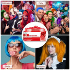 6 Colors Temporary Hair Color for Kids,Hair Wax Color for Halloween,Gifts for Teens,Girls,Boys,Gifts for Kids,Hair Color Spray Green Orange Pink Purple Red Blue Hair Dye Wax