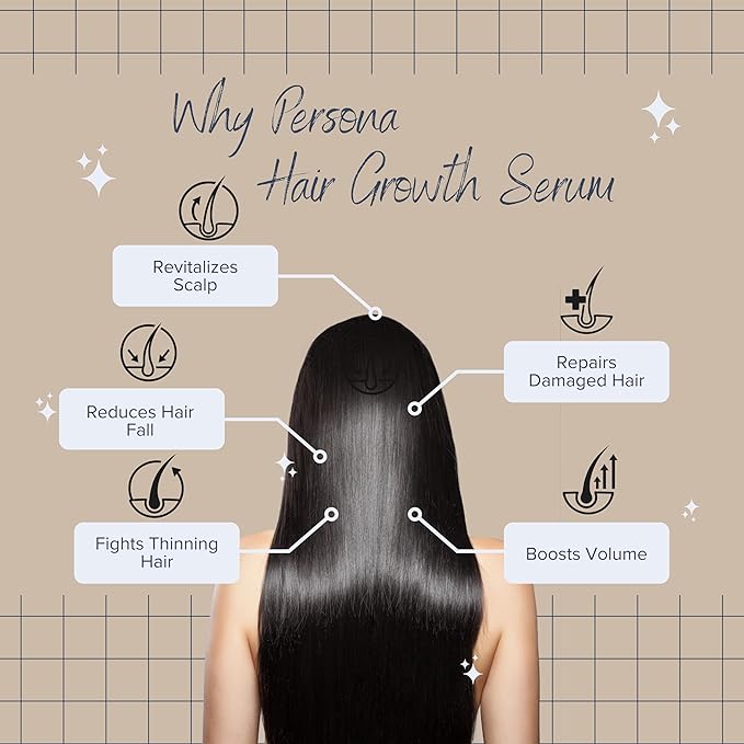 Hair Growth Serum – Advanced Biotin with Caffeine, Peptides, Botanical Extract for Thicker, Fuller, Longer Hair, Reduces Hair Thinning, Hair Regrowth Tonic, Hair Loss Treatment for Men & Women, 30ml