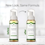Tree to Tub Sensitive Skin Face Wash for Oily or Combination Skin - Gentle Tea Tree Face Cleanser for Women & Men, Oil Free Daily Foaming Facial Cleanser w/Organic Aloe Vera, All Natural Peppermint