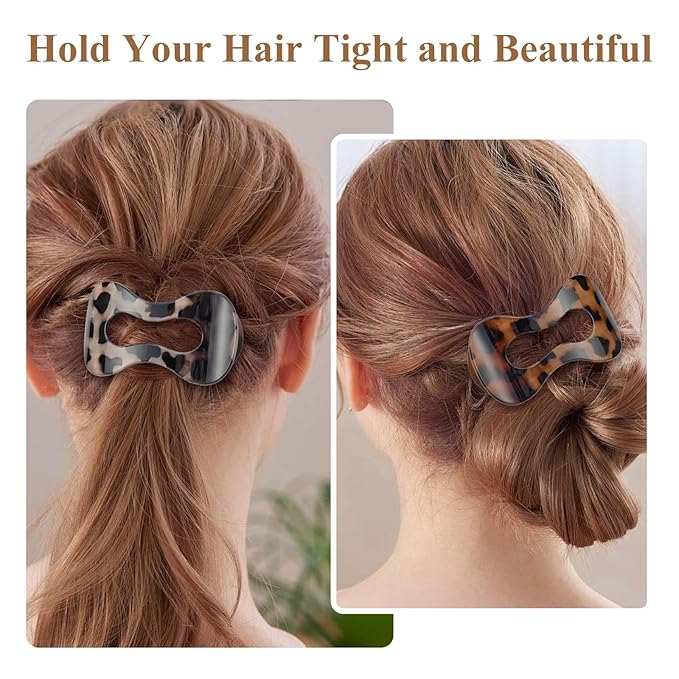 Flat Hair Clips for Women,French Lay Flat Claw Clips,Matte Strong Hold Side Hair Clip Thick & Thin Hair No-Slip Duck Billed Jaw Claw Clip 4 Pcs