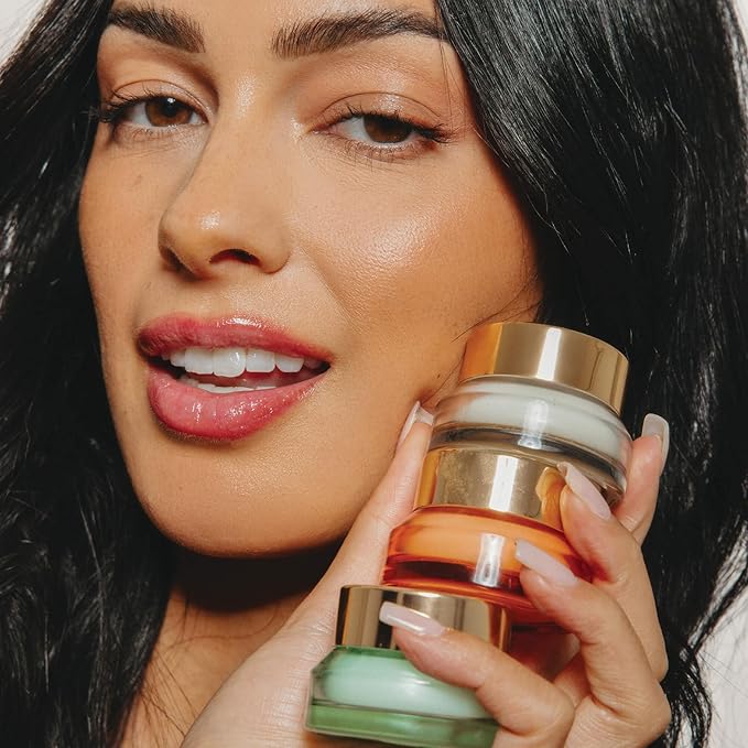 Poppy & Pout Sweet Mint Overnight Lip Mask – Refreshing Lip Treatment with Shea Butter & Beeswax – Cruelty Free, Recyclable Glass Jar (0.65 oz)