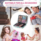 Hot Sugar Makeup Kit for Teenager Girls 10-12, All in One Beginner Makeup Kit for Women Full Kit, Teen Cosmetic Gift Set on Birthday Christmas (Green Flamingo)