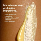 The One Daily Sun Cream SPF 30 – Hydrating Facial Sunscreen with Zinc, Niacinamide, Squalane & Sea Buckthorn | Mineral Daily Sun Protection for Face & Neck, Sensitive Skin Safe, 1 oz