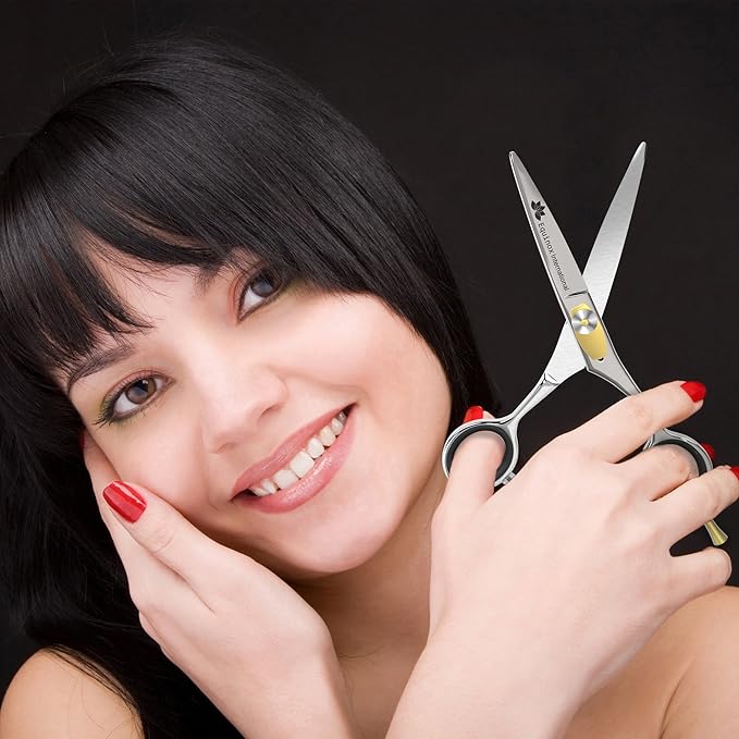 Equinox Professional Razor Edge Hair Cutting/Thinning Scissor Set/2, 6.5"