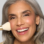 LAURA GELLER NEW YORK Limited-Edition Dual-Ended Cheek + Eyeshadow Brush, Travel-Friendly 2-in-1 Tool