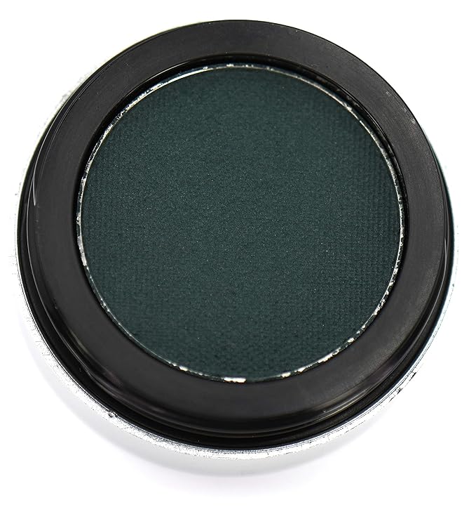 Matte Forest Emerald Green Cake Eyeliner & Pressed Eyeshadow, Water Activated Powder; Gluten & Cruelty Free