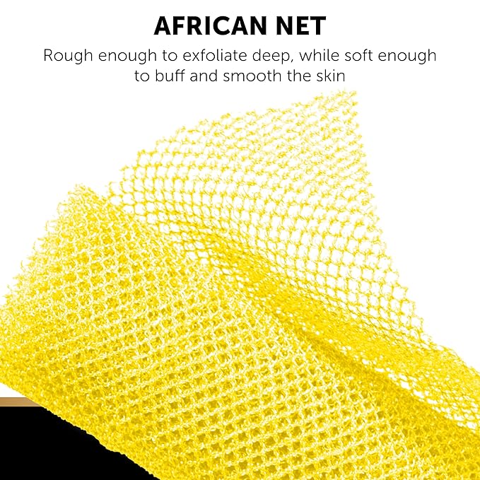 VALITIC Brightening Lemon & Turmeric Kojic Acid Soap, Vitamin C, Retinol - Original Japanese Complex with Hyaluronic Acid, Vitamin E, Shea Butter, Castile Olive Oil - 3 Pack Bundle with African Net