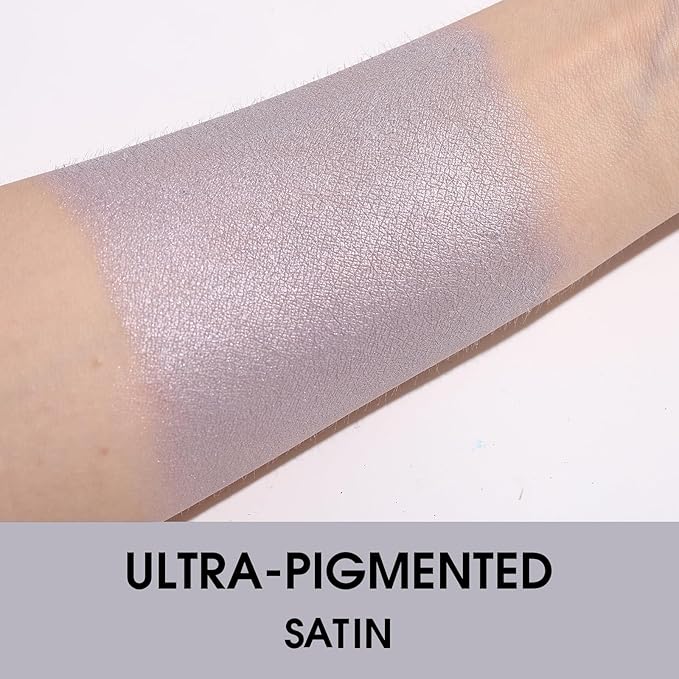 UCANBE Blue Spark Single Eyeshadow Palette, Highly Pigmented Shimmer Eye Shadow Powder, Professional Long-Lasting Waterproof Makeup Palette