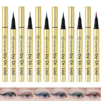 Liquid Eyeliner - Hypoallergenic Eyeliner with Fine Brush Tip, Long-Lasting Waterproof Eye Liner - Cruelty-Free, Vegan, Hypoallergenic, Gluten-Free, Smooth Liquid Eye Liner - 6 Shades Gift Set