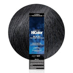 L'OREAL TECHNIQUE HiColor Violet & Black Shades Permanent Hair Color - Anti-Breakage Ceramide R Complex, Multi-Lift With No Brassiness, For Dark Bases and Long Lasting Color, H21 Black Onyx