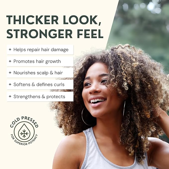 Batana Oil for Hair Growth - 4oz - 100% Pure, Cold Pressed, Unrefined Oil from Honduras - Supports Stronger & Thicker Hair - Dr Sebi Inspired Hair Growth Treatment