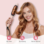 Infrared Thermal Brush, 2026 Upgrated Negative Ion Thermal Round Brush for Women Girls Hair Care, Larger Barrel for Faster Blowout, 6-Temp, Dual Voltage, No Damage, LED Display, 1.7 Inch Salon Styler