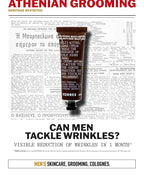 KORRES Athenian Grooming Anti-Ageing Face & Eye Cream with Achillea Millefolium & Baobab Leaf Extracts, Reduces Fine Lines, Smooths Wrinkles & Puffiness, Vegan, For Men, 1.69 fl oz, Stocking Stuffer