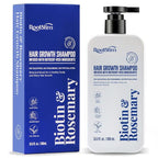 Biotin & Rosemary Shampoo for Hair Growth: Hair Loss Shampoo for Thinning Hair Infused with Nutrient Rich Ingredients for Hair thickening Sulfate Free 10 fl oz