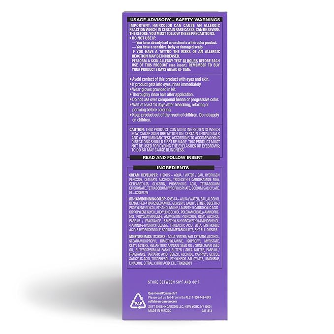 SoftSheen-Carson Dark and Lovely Fade Resist Rich Conditioning Color, Red Hot Rhythm 376 (Pack of 2)