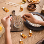 200 Pcs Mini Glass Oil Dropper Bottle Bulk, Clear Essential Small Empty Bottles Sample Containers Perfume Liquid Vials with Cap for Traveling (2 ml,Gold)