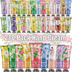210 Pack Moisturizing Hand Cream Gifts Set, Stocking Stuffers for Wome, Hand Lotion Travel Size for Dry Cracked Hands, Bulk Hand Lotion for Christmas Gifts, Mom Gifts, Bridesmaid Gifts, Small Gifts