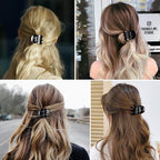 6 Pieces Morhom Jaw Clips, 1.3 Inch Hair Claw Clips for Thick or Medium Hair